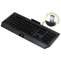 Teclado Gamer Protector Abnt2 Multimidia Led 7 Cores Usb Com Suporte Smartphone - Gt800